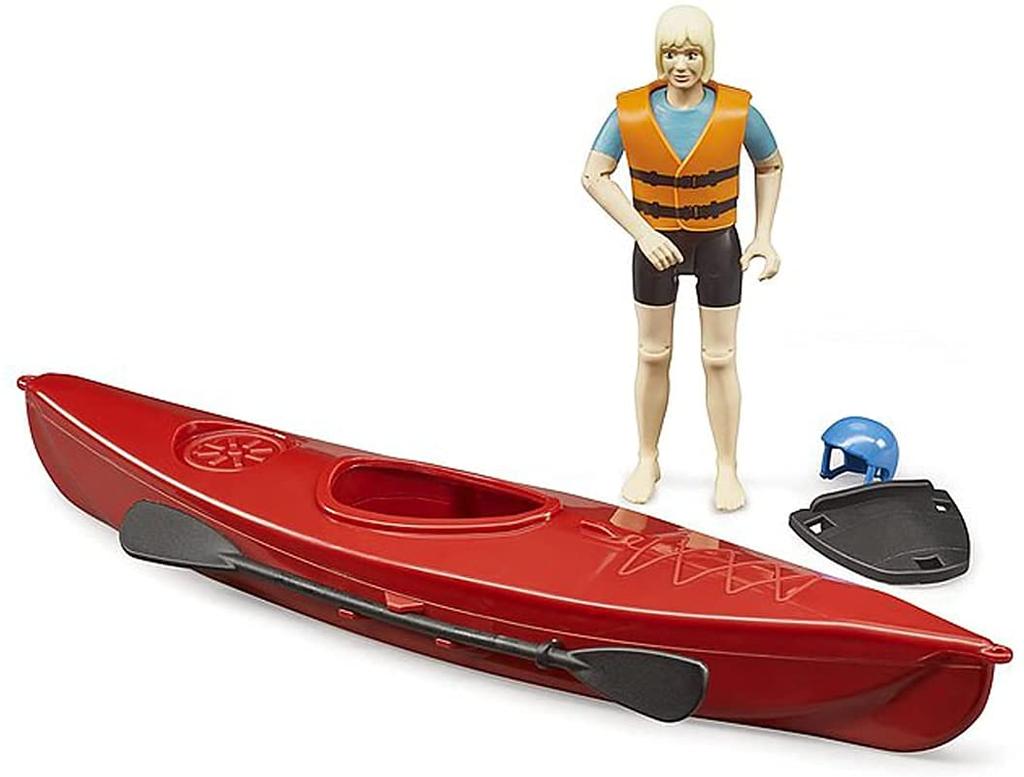 Bruder Kayak (with Figure) BR63155