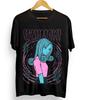 Junji Ito Uzumaki T-Shirt Horror Japan Guro Anime Funny Black Shirt Tee All Size