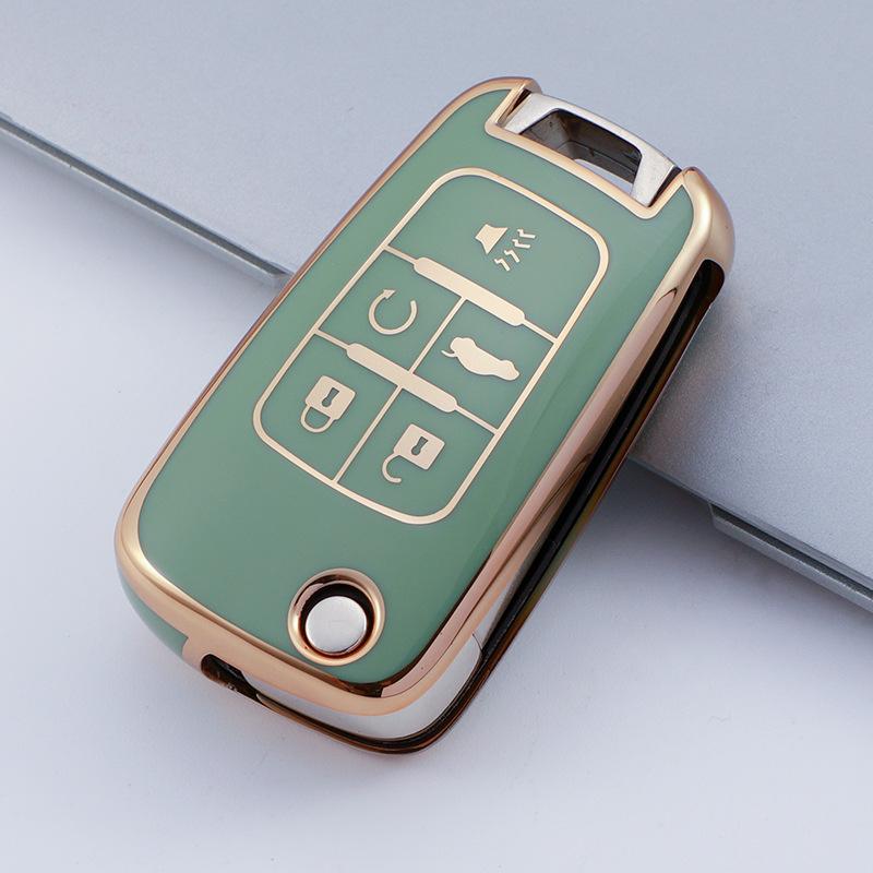 For Buick Yinglang Car Key Set GT LaCrosse Encora Folding Protective Case Chevrolet Malibu Buckle