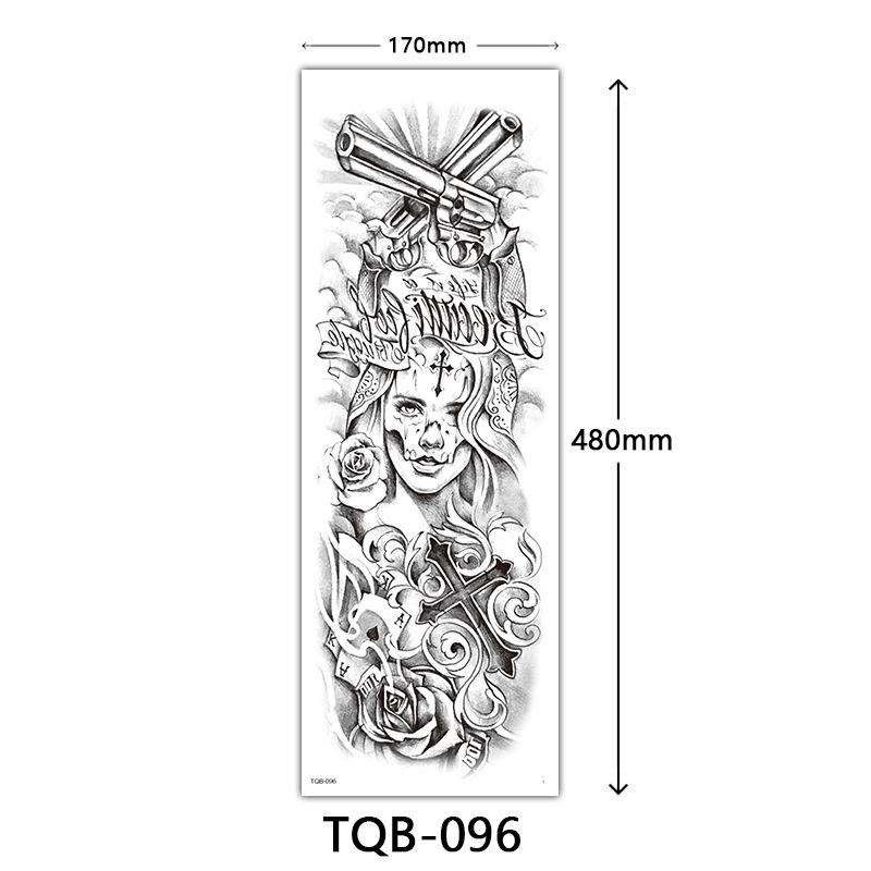 Full Arm Tattoo Sticker Full Arm, Full Arm Big Picture Tattoo Sticker, Flower Arm Tattoo Sticker Tattoo