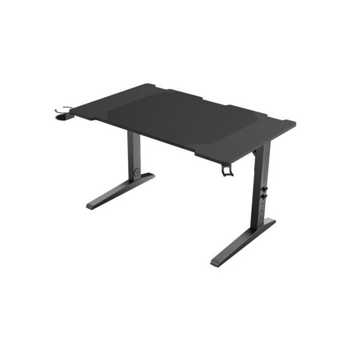 Mesa Gaming Genesis 120cm Acero y MDF Altura Regulable LED Paneles Modulares