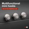 Hidden Circular Car Mini Storage Hook Auto Interior Accessories For Zeekr 001 2021 2022 2023 EV 2021-2023 009 Krypton Tnrjc00