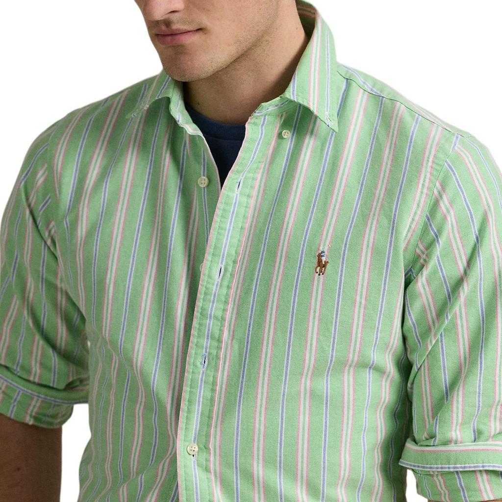 Polo Ralph Lauren Slim Fit Striped Long Sleeve Shirt Men Shirts 710925199-003