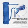 Thickened 12mm Climbing Rope High Strength Static Rock Rope Cord Safety Life Rope  Outdoor