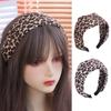 Temperament Wide Headband Korean Women Hair Hoop Retro Leopard Hairband  Hair Accessories