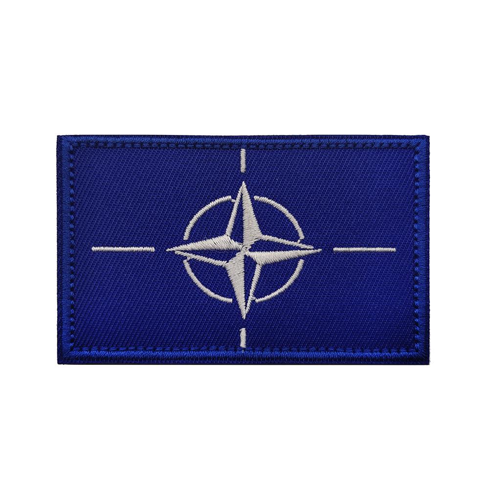 European Emblem Velcro Patch - Embroidered Cloth for Western & Eastern Europe (UK, France, Germany, etc.)