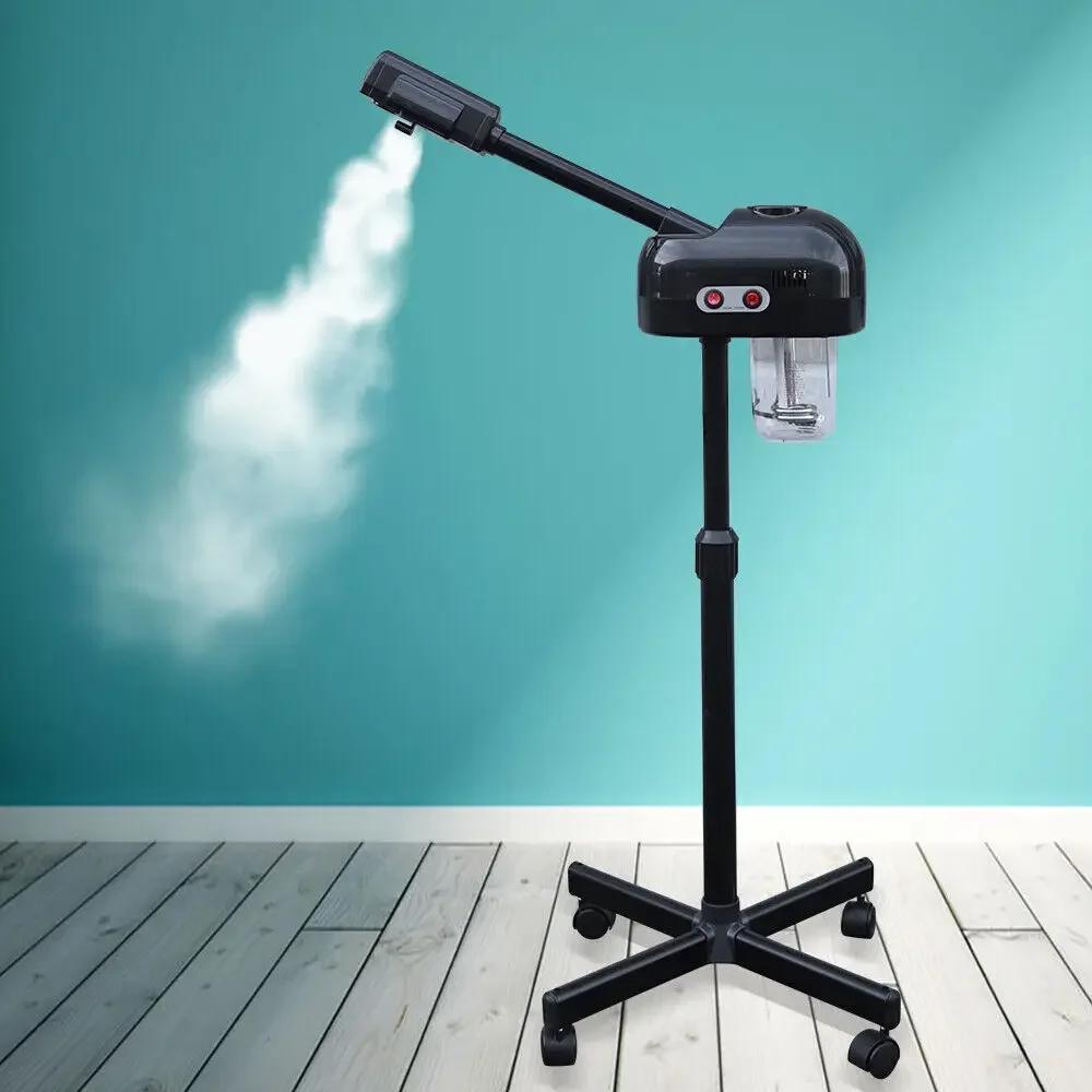 800W Professional Ozone Facial Steamer with 360° Nozzle for Skin Rejuvenation and Spa Care, 110V Home Salon Use United States
