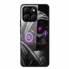 Glass Back Cover For Honor X8c Case X 8 c Soft Bumper Hard Tempered Glass Case For Honor X8c 4G Case HonorX8c X8 c X 8c 6.7" Bag