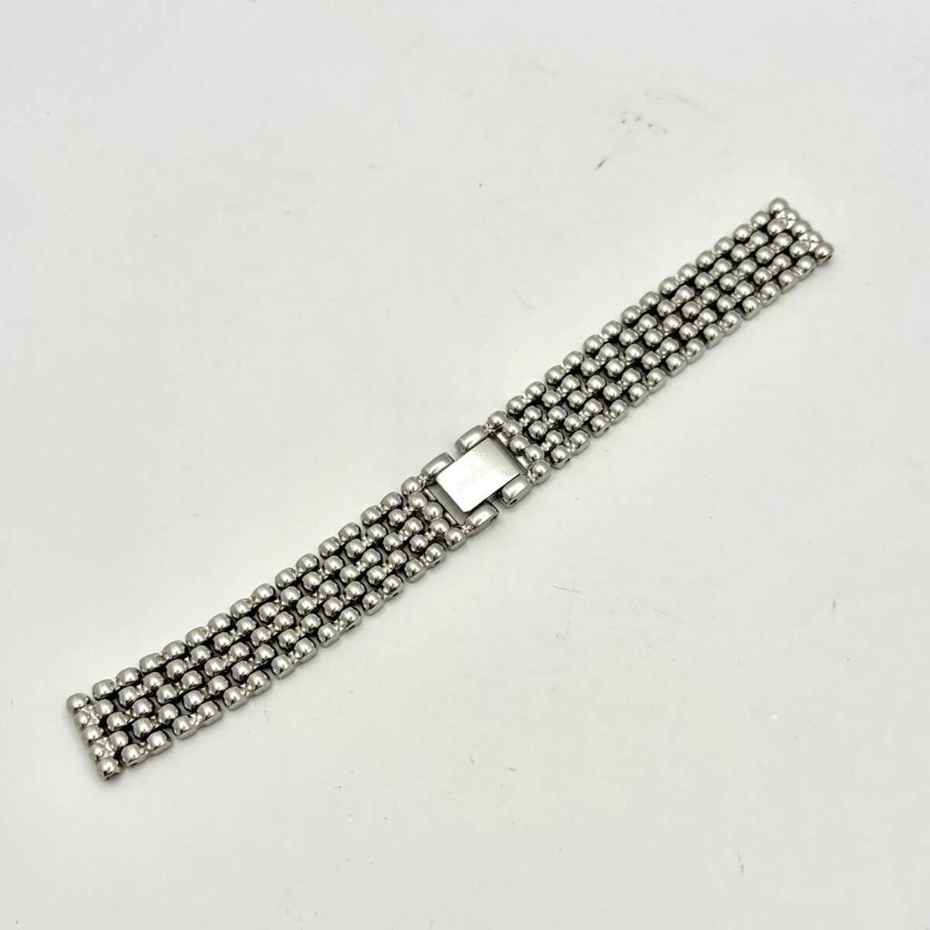 Used [New battery] SWAROVSKI Crystal Ladies Watch Silver 5181008 New Belt