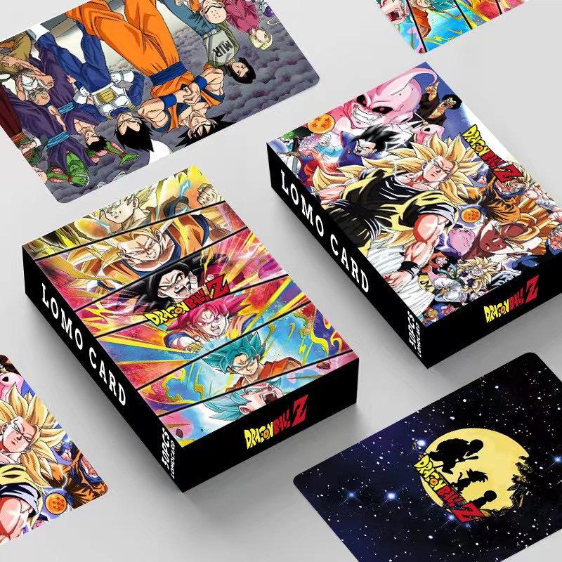 Аниме Dragon Ball Карточки LOMO: Набор из 30 двусторонних поздравительных открыток и закладок высокой четкости