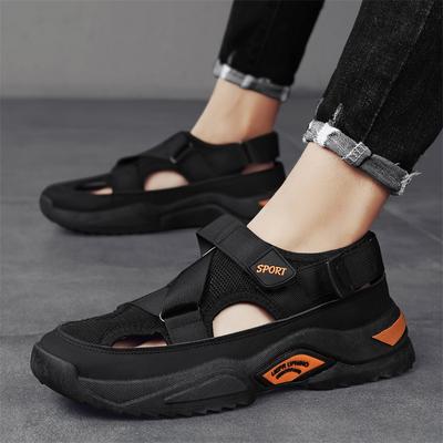Mode Hohle Herren Sandalen Sommer Herren Freizeitschuhe Rutschfeste Plateau Sneaker Neu Mesh Vielseitig Atmungsaktiv Strand Sportschuhe