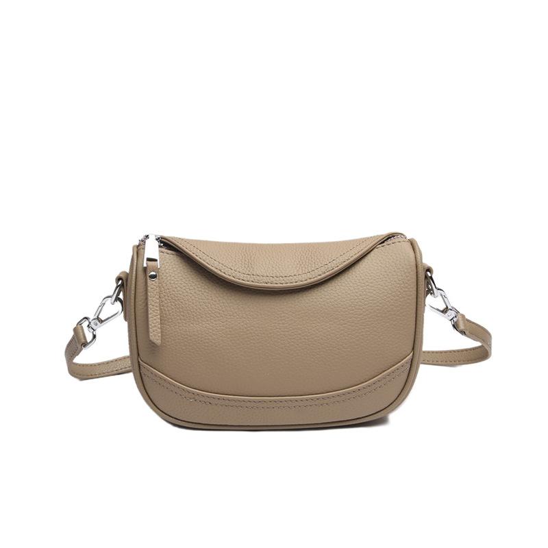 Underarm bag women's bag first layer cowhide bag women's new messenger bag autumn and winter large-capacity commuter shoulder bag