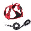 Dog Walking Pet Strap Universal Reflective Vest Dog Leash Chest Back