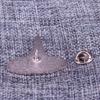 Magic Witch Hat Lapel Pin Rosy Glitter Wizardry Brooch Trendy Flair Addition