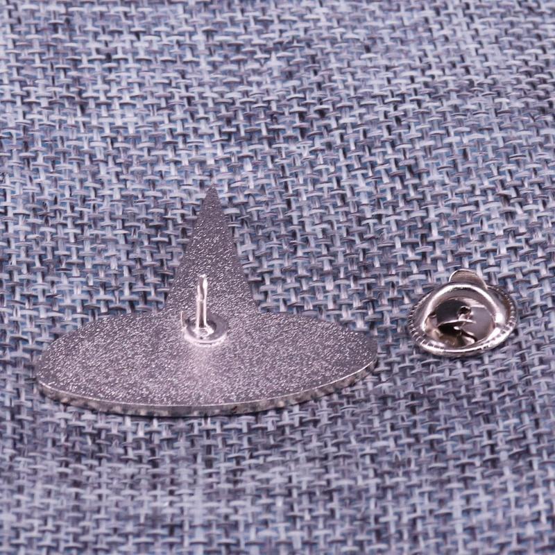 Magic Witch Hat Lapel Pin Rosy Glitter Wizardry Brooch Trendy Flair Addition