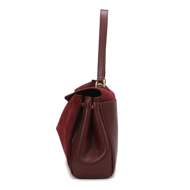 New Rodeo Frosted Leather Tote Bag Women's Fashi Large Capacity Commuter Single Shoulder Bag Luxury Feel