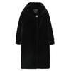 Female Mink Velvet Long Jacket In The Elderly Whole Mink Velvet Fashion Mink Coat for Mothers