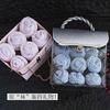 Womens Cotton Crew Socks Gift Bouquet Romantic Valentines Day Birthday Present Girlfriend Wife
