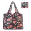 Large Floral Pattern Foldable Tote Bag - Portable, Sturdy, Eco-Friendly, Wear-Resistant for Grocery Shopping
