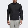 Adidas Solid Color Woven Sports Stand Collar Jacket Men jackets Black FL3902