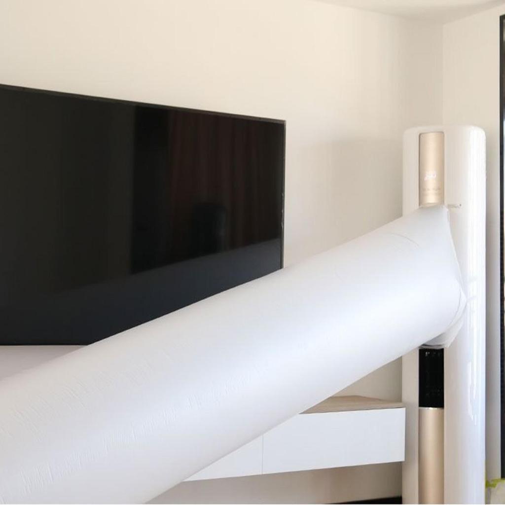 16m Klimaanlage Verlängerte Ausblasrohrtasche Klimaanlagen-Windbeutel Heißer Sommer Schneidbar AC Kühlzubehör