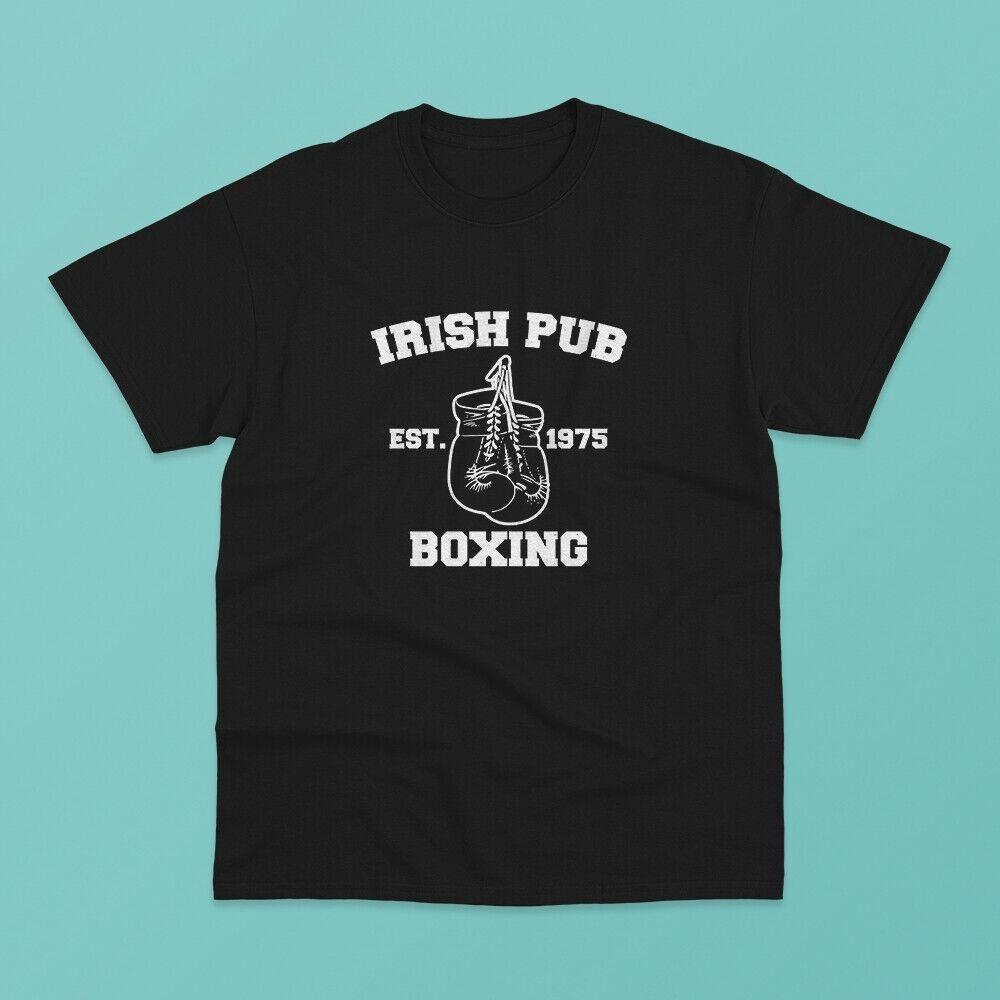 Футболка унисекс Irish Pub Boxing Est 1975 S чёрный