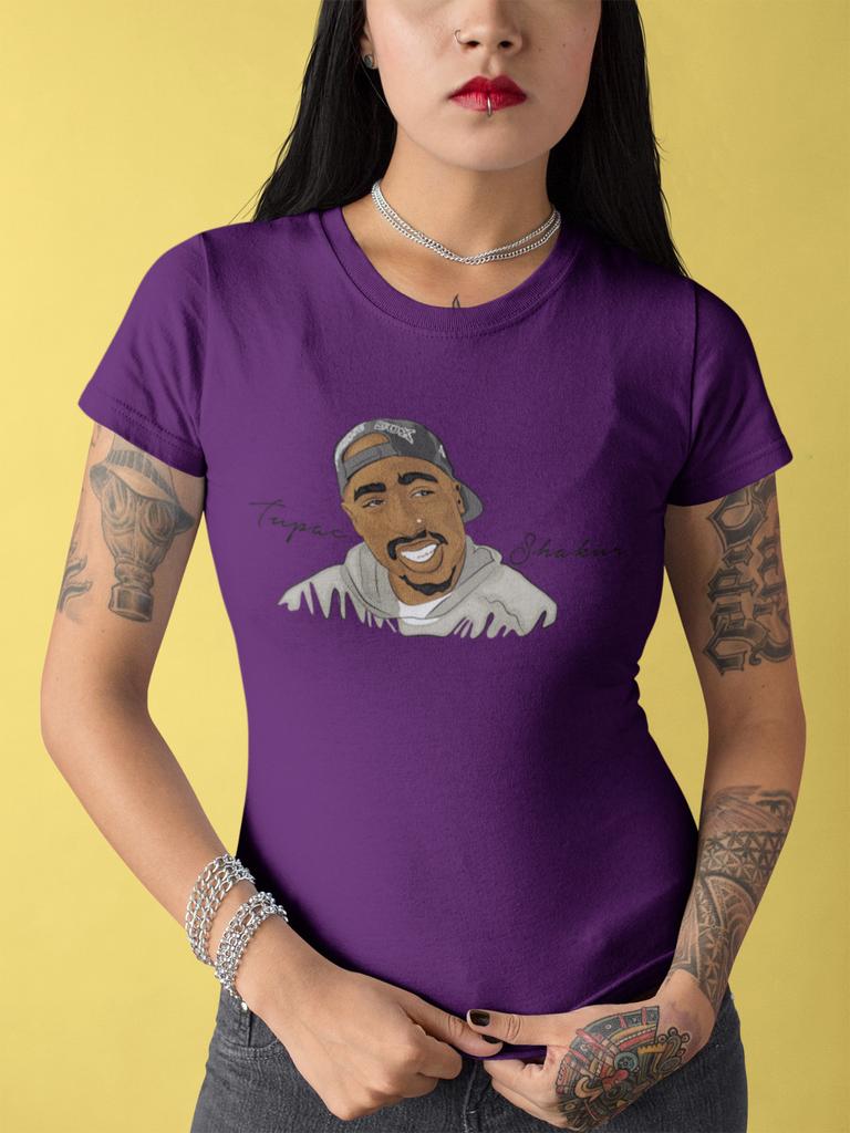 2pac Hip Hop Comic Tupac Shakur Shirt Rapper RIP Music Two Pac T-Shirt Mens Womens Tees Top Women