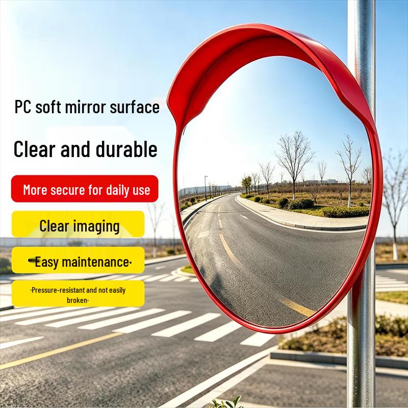 Outdoor Wide-Angle Traffic Convex Mirror