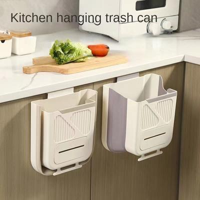Cestino per la spazzatura pieghevole da parete per cucina, armadio per la casa, cestino per la spazzatura appeso, cestino per la spazzatura appeso, accessori per la cucina