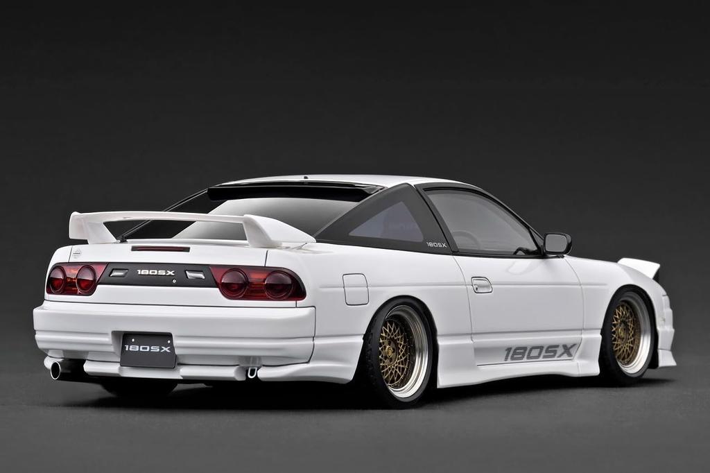 ignition model scale Nissan 180SX TYPE X finished IG3763 TK.Company 1/18 (RPS13) White, product,