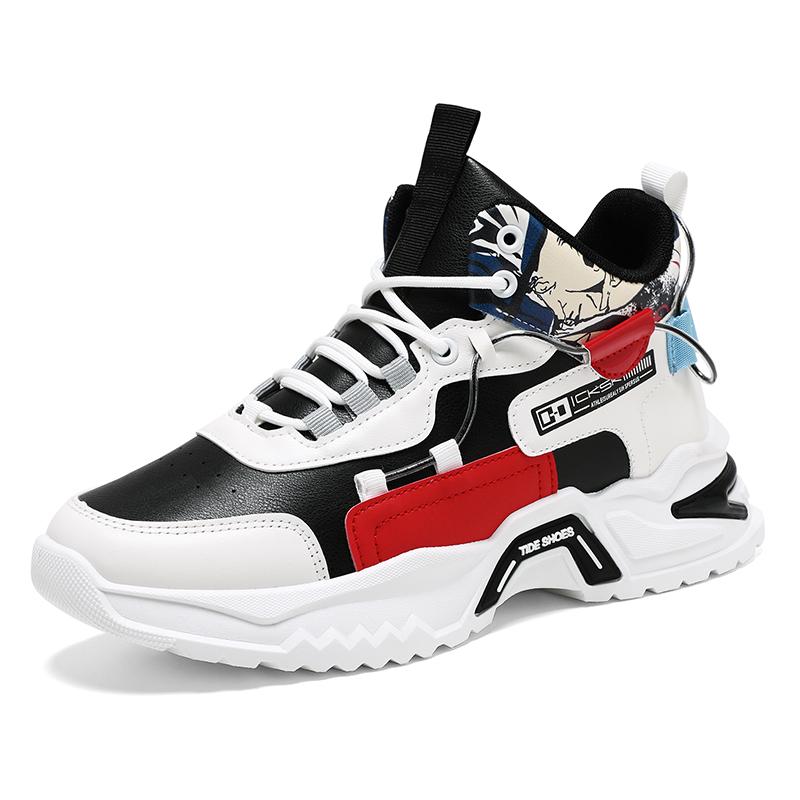 Student casual sports shoes four season new soft soled comfortable outdoor running shoes men's sneakers  fashion walking shoes