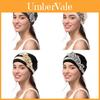 Cappello Cerchietto Floreale in Poliestere per Donna con Design Elegante per Tutte le Stagioni
