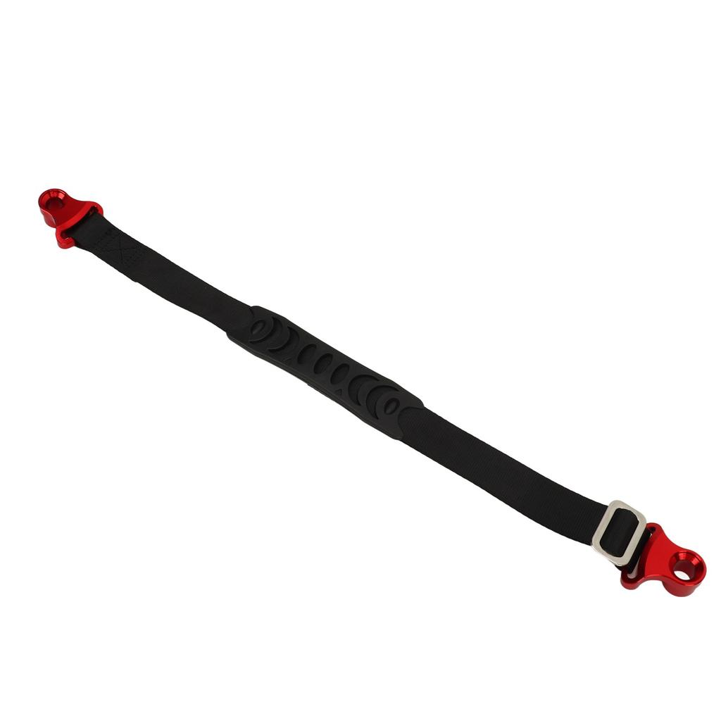 Tow Strap 10000lbs Capacity High Strength Sturdy Wear Resistant Emergency Towing Rope for Off Road Motorcycle Rear Type B Red