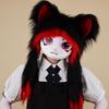 Kig Series Plush Animal Headwear: Cute Furry Lolita Costume
