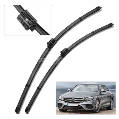 Pour Mercedes Benz Classe E W213 S213 2016-2025 2017 2018 2019 2020 Balais d'essuie-glace Avant Lames d'essuie-glace Pare-brise Pare-brise Fenêtre 24"+22"
