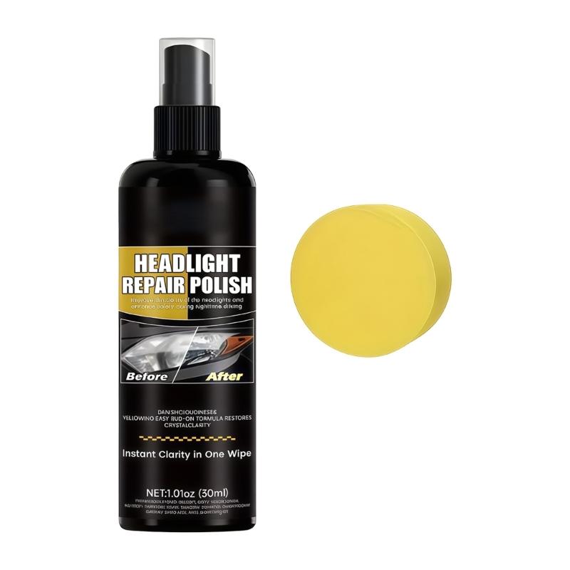 Headlight Restoration Universal Car Headlight Cleaner And Restorer Headlight Restorer For Plastic Car Headlights