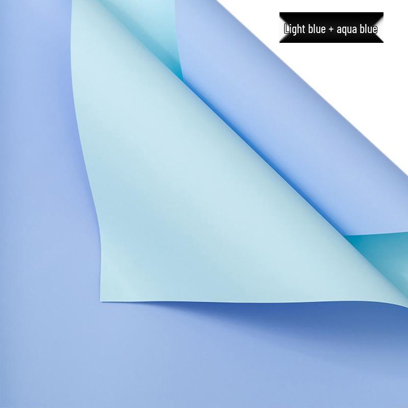 Tweekleurig Bloemenboeket Inpakpapier voor Verse Bloemen - Oya Papier