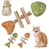 Creative Fish Bone Cat Toy Cat Chew Interactive Toys Kitten Cleaning Teeth For Cats Pet Supplies Accessories