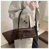 Solid Color Bow Pu Shoulder Underarm Bags for Women Travel Large Capacity Ladies Handbag Simple Portable Female Pillow Bag Tote