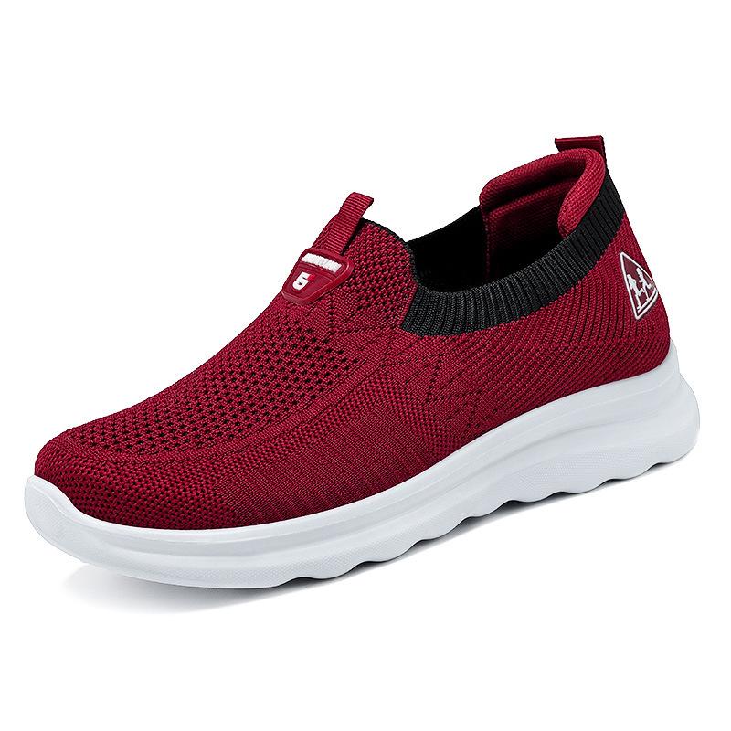 

Летняя сетчатая мужская и женская обувь легкие кроссовки мужская модная повседневная обувь для ходьбы дышащие мужские мокасины без застежек Zapatillas Hombre 36