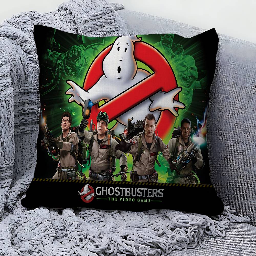 Horror Movie G-Ghostbusters Cartoon Pillow Cover Sofa Cushion Cover Home Room Decoration Children Gift
