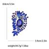 Elegant Crystal Alloy Brooch for Women's Suit