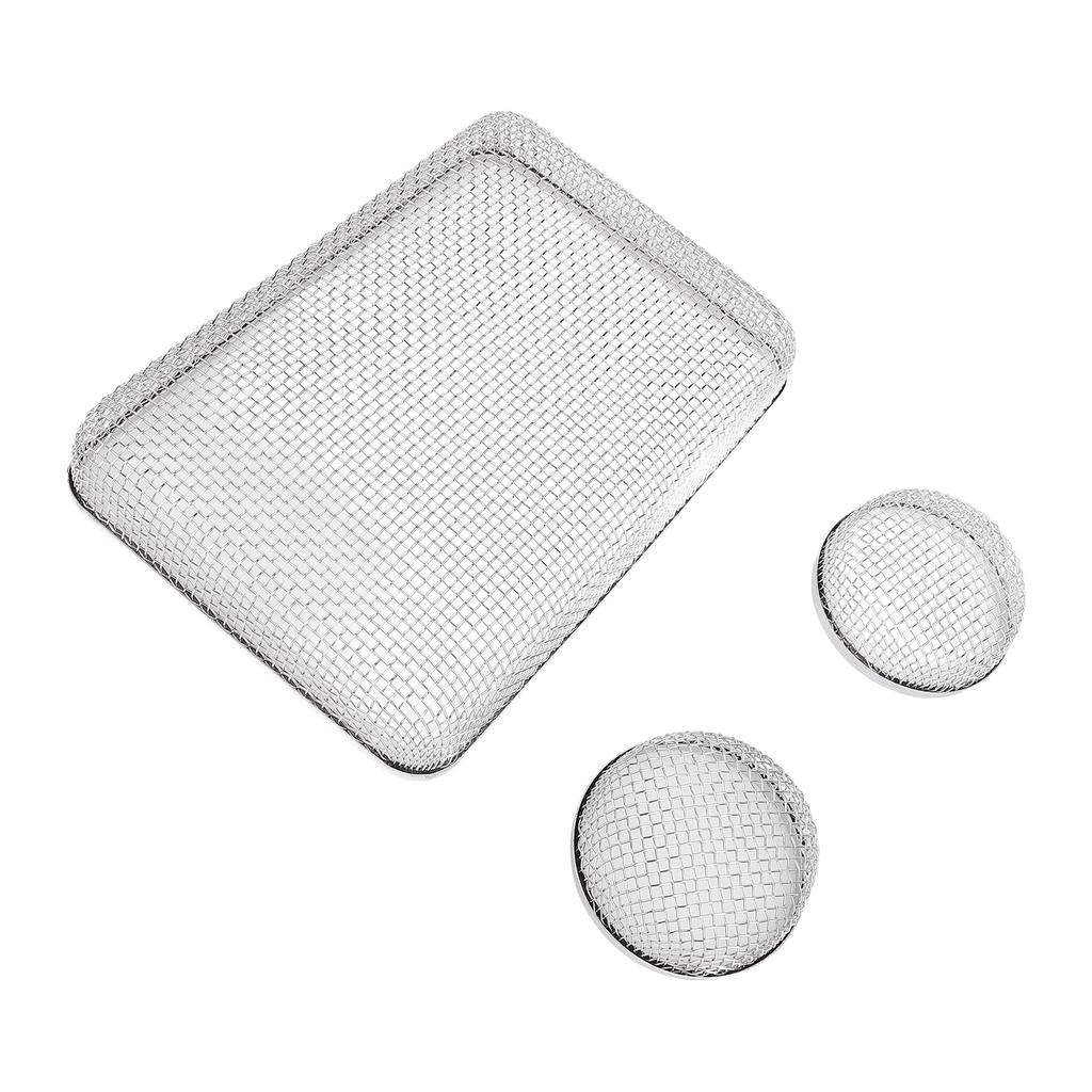 RV Furnace Vent Cover Stainless Steel Improve Air Circulation with Installation Tool Water Heater Ve