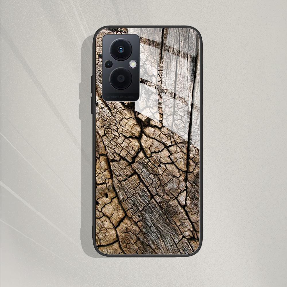 Per OPPO Reno 8 Lite 5G Custodia Cover Reno 7Lite Paraurti per Telefono Custodia in Vetro Temperato Per OPPO Reno7 Lite / Reno8 Lite Fundas Capa