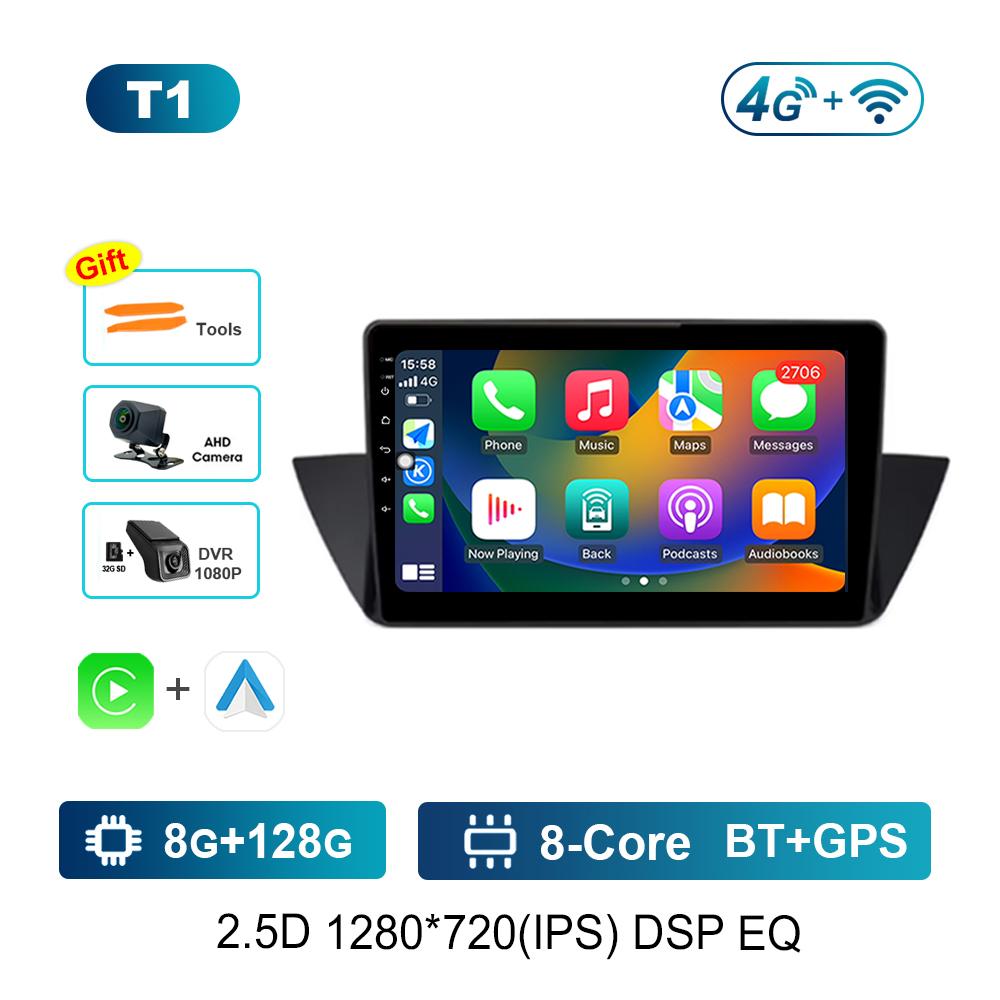 10.1'' for BMW X1 E84 2009 - 2012 Android OS Car Audio Multimedia Player WiFi IPS Screen Bluetooth 4G GPS Navigation Head Unit