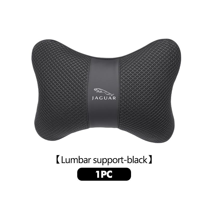 For Jaguar Car Seat Cover Breathable Headrest Neck Pillow Support Protection Cushion XF XJ XE XK S-Type F-Type X-Type F-Pace