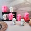 Religious Statue Silicone Candle Molds for Candle Soap Chocolate Candy Fondant Making Cement Gypsum Silicone Molds