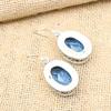 Wonderful Tanzanite Gemstone 925 Sterling Silver Jewelry Handmade Earrings For Wedding Gift