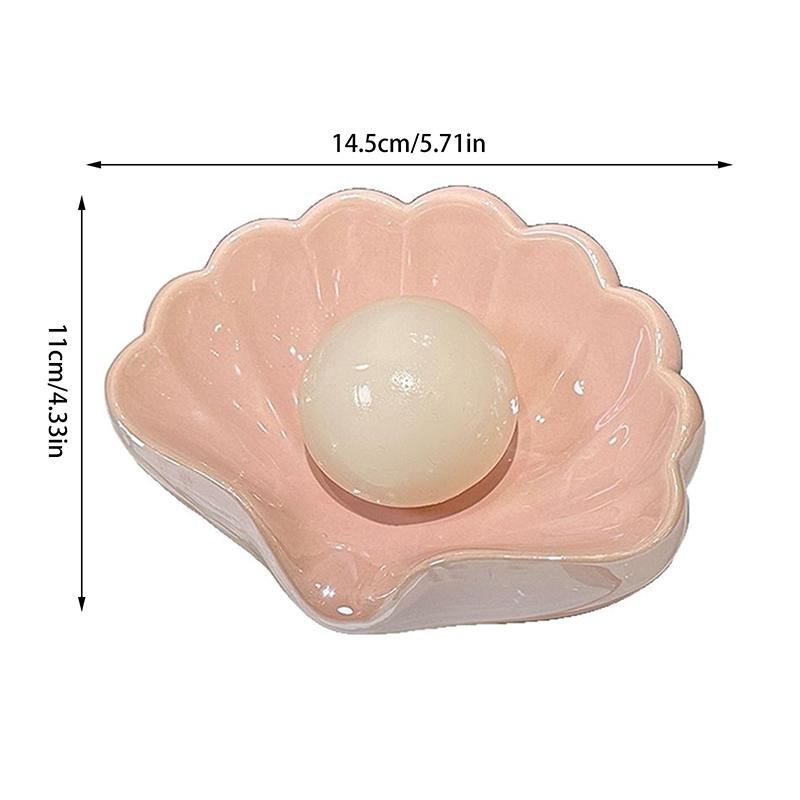 Personalizovaná Kreativita Koupelnové Mýdlenky Plastová Skořápka Krabička na Mýdlo Toaletní Polička Krabička na Mýdlo Domácí Umyvadlo Odkapávač na Mýdlo