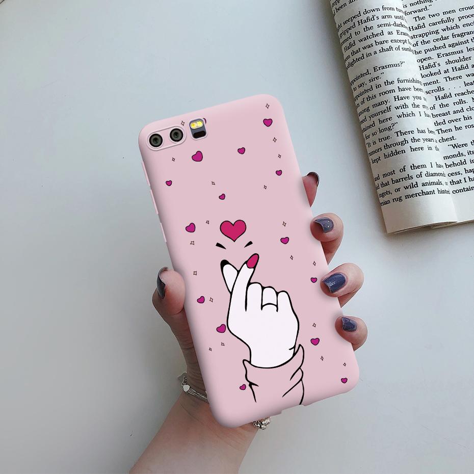 For Huawei P10 plus Phone Case Cute Painted Silicone Back Cover Protector Funda For Huawei P10plus P10 P 10 Plus HuaweiP10 Cases